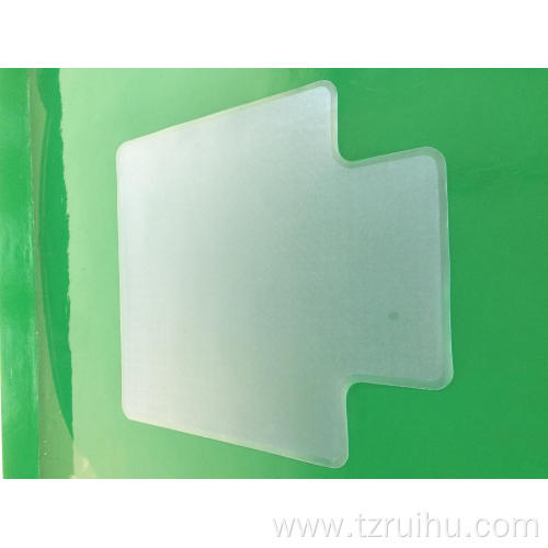 non-slip PVC clear hard floor chair mat office